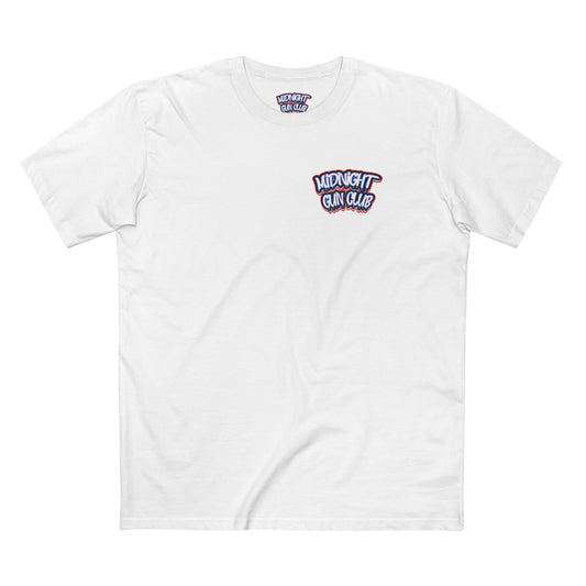 YOU A FED DRIP TEE -RED, WHITE, AND BLUE
