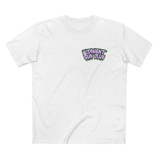 DISINFORMATION TEE (PURPLE GREEN)