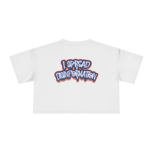 DISINFORMATION DRIP - Crop Tee